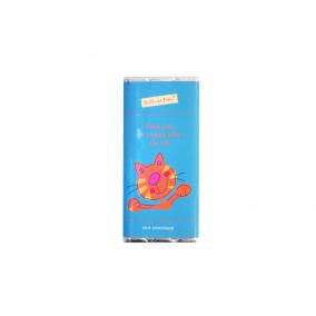 Thank You For Looking  After The Cat - Belgian Milk Chocolate Bar - 75g - MO3279.1